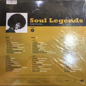 3LP/Doos Various: Soul Legends (The Best Of Soul Music) LTD
