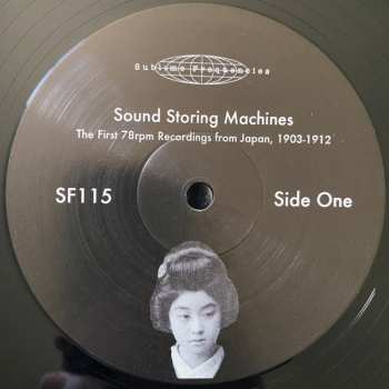 LP Various: Sound Storing Machines: The First 78rpm Records From Japan, 1903-1912 LTD