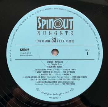 LP Various: Spinout Nuggets Chapter 1 : From The Ashes LTD