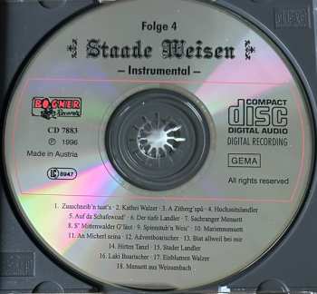 CD Various: Staade Weisen - Instrumental Folge 4