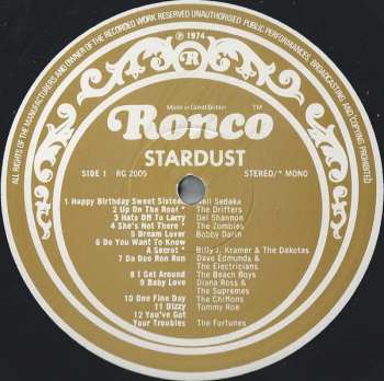 2LP Various: Stardust - 44 Original Hits From The Sound Track Of The Film