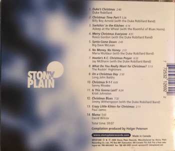 CD Various: Stony Plain's Christmas Blues