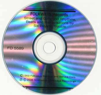 CD Various: Street And Gangland Rhythms (Beats And Improvisations By Six Boys In Trouble)