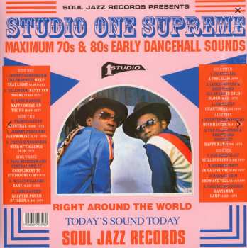3LP Various: Studio One Supreme (Maximum 70s & 80s Early Dancehall Sounds)