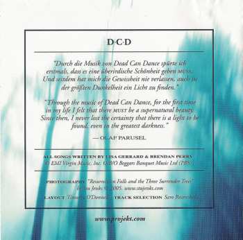 CD Various: Summoning Of The Muse - A Tribute To Dead Can Dance