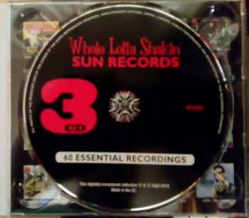 3CD Various: Sun Records - Whole Lotta Shakin' - 60 Essential Recordings