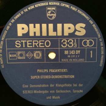 LP Various: Philips Präsentiert Super Stereo Demonstration