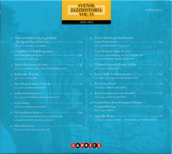 4CD/Doos Various: Svensk Jazzhistoria Vol. 11 - Swedish Jazz History 1970 - 1979 - Jazz Cosmopolit