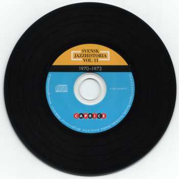 4CD/Doos Various: Svensk Jazzhistoria Vol. 11 - Swedish Jazz History 1970 - 1979 - Jazz Cosmopolit