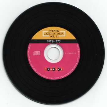 4CD/Doos Various: Svensk Jazzhistoria Vol. 11 - Swedish Jazz History 1970 - 1979 - Jazz Cosmopolit