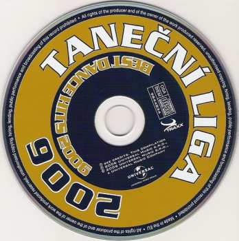 CD Various: Taneční Liga - Best Dance Hits 2006