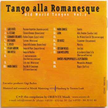 CD Various: Tango Alla Romanesque - Old World Tangos Vol. 2