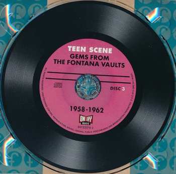 3CD Various: Teen Scene Gems From The Fontana Vaults DIGI