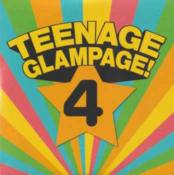 4CD/Doos Various: Teenage Glampage! (80 Glambusters Rockers, Shockers And Teenyboppers From The 70's!)
