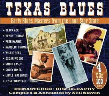 4CD/Doos Various: Texas Blues: Early Blues Masters From The Lone Star State