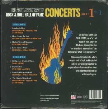 LP Various: The 25th Anniversary Rock & Roll Hall of Fame Concerts Night 1 - Vol. 1
