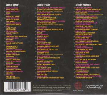3CD Various: The 80s Love Album (The Greatest Love Songs From The Amazing '80s)