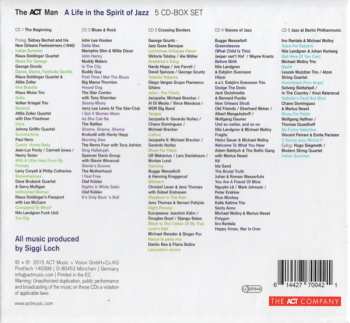 5CD/Doos Various: The ACT Man (A Life In The Spirit Of Jazz) 75 Siggi Loch