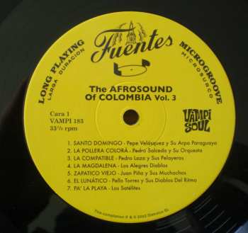2LP Various: The Afrosound Of Colombia Vol. 3