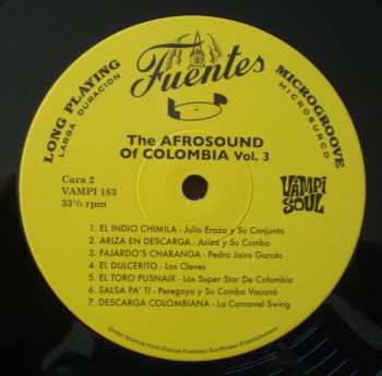 2LP Various: The Afrosound Of Colombia Vol. 3