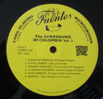 2LP Various: The Afrosound Of Colombia Vol. 3