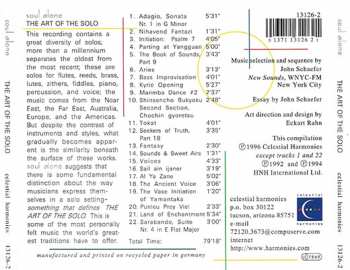 CD Various: The Art Of The Solo