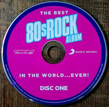 3CD Various: The Best 80s Rock Album - In The World...Ever!
