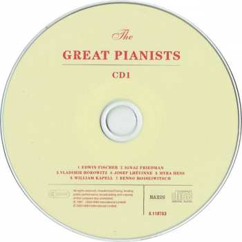 2CD Various: The Great Pianists