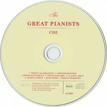2CD Various: The Great Pianists