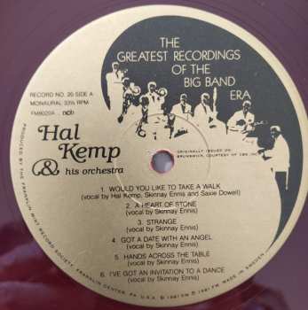 2LP/Doos Various: The Greatest Recordings Of The Big Band Era (2xLP + BOX + BOOKLET) (ČERVENÉ DESKY)