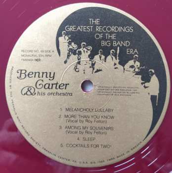 2LP/Doos Various: The Greatest Recordings Of The Big Band Era 49/50 (2xLP + BOX + BOOKLET) (ČERVENÉ DESKY)