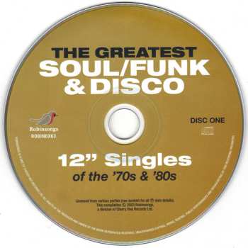 4CD/Doos Various: The Greatest Soul/Funk & Disco 12" Singles Of The '70s & '80s