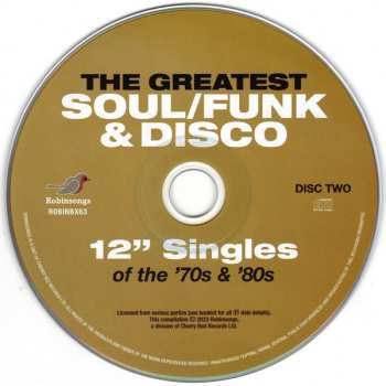 4CD/Doos Various: The Greatest Soul/Funk & Disco 12" Singles Of The '70s & '80s