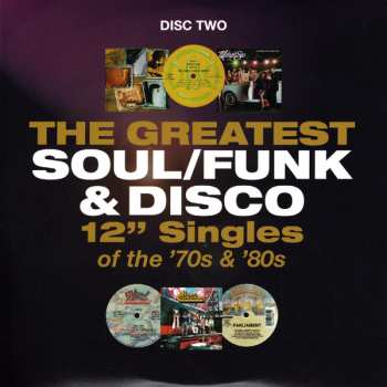 4CD/Doos Various: The Greatest Soul/Funk & Disco 12" Singles Of The '70s & '80s