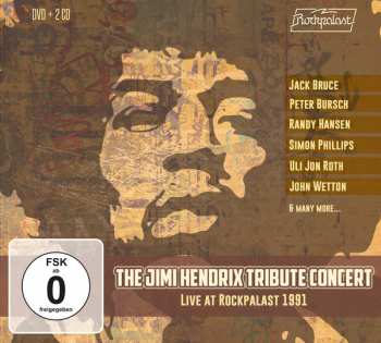 2CD/DVD Various: The Jimi Hendrix Tribute Concert Live At Rockpalast 1991