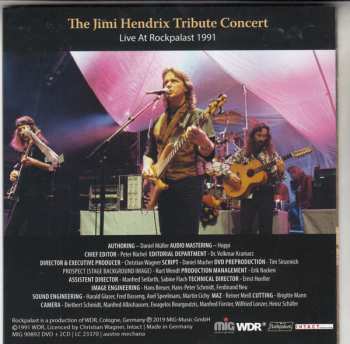 2CD/DVD Various: The Jimi Hendrix Tribute Concert Live At Rockpalast 1991