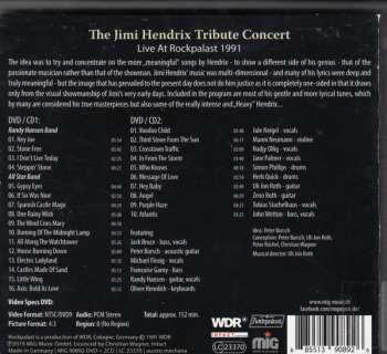 2CD/DVD Various: The Jimi Hendrix Tribute Concert Live At Rockpalast 1991