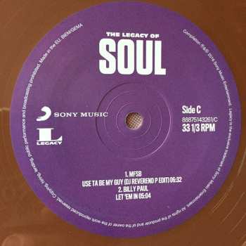 2LP Various: The Legacy Of Soul CLR