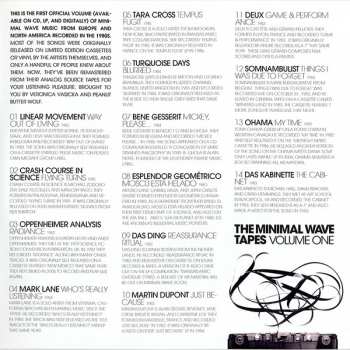 2LP Various: The Minimal Wave Tapes Volume One