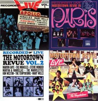 4CD/Doos Various: The Motortown Revue Collection (Recorded Live) LTD