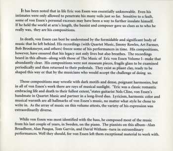 CD Various: The Music Of Eric Von Essen Volume II