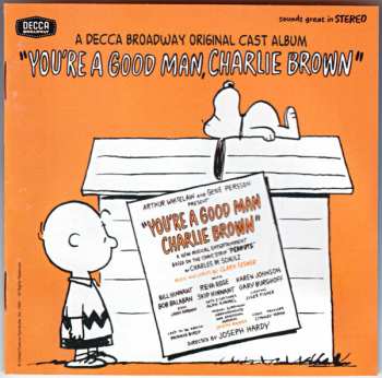 CD Various: A Decca Broadway Original Cast Album "You're A Good Man Charlie Brown"