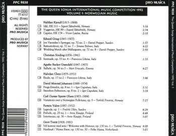 CD Various: The Queen Sonja International Music Competition - Norwegian Music Vol. I