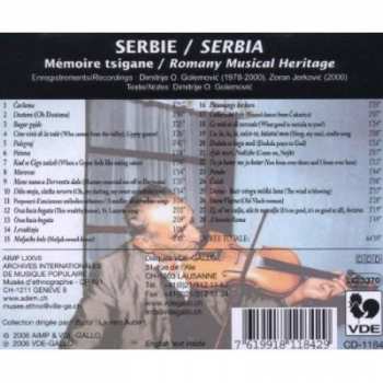 CD Various: Serbie: Mémoire Tsigane / Serbia: Romany Musical Heritage