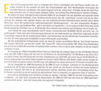 SACD Various: The Stockfisch Dmm-Cd/Sacd Vol. 1