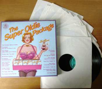 10LP/Doos Various: The Super Oldie Package