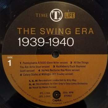 3LP/Doos Various: The Swing Era: The Music Of 1939-1940: 1939: A Real Dream Of A Year