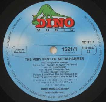 2LP Various: The Very Best Of Metal Hammer