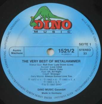 2LP Various: The Very Best Of Metal Hammer