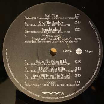 LP Various: The Wizard Of Oz (Original Soundtrack)